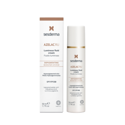 SESDERMA AZELAC RU LUMINOUS FLUID CREAM SPF50 | Izgaišmojošais fluīds, 50 ml