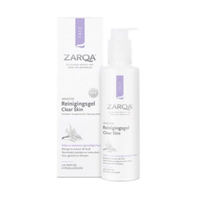 ZARQA SENSITIVE CLEANSING GEL | Attīrošs gels problemātiskai ādai, 200 ml