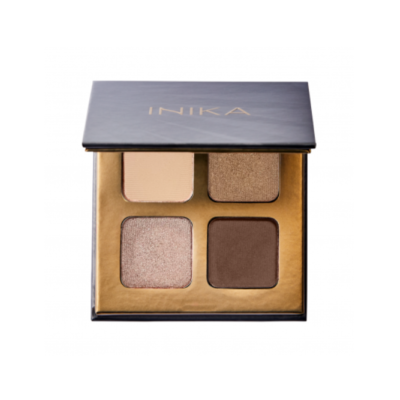INIKA ORGANIC QUAD EYESHADOW PALETTE | Acu ēnu palete - Wind, 5g