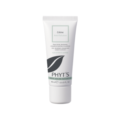 PHYTS CRÈME ANTI-POLLUTION | krēms aizsardzībai no ārējiem vides ietekmes, 40ml