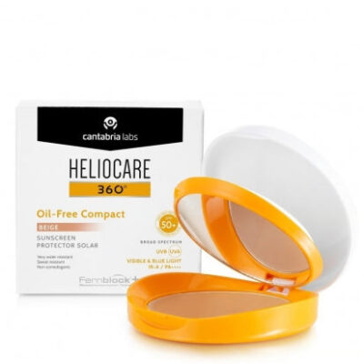 CANTABRIA LABS HELIOCARE 360 OIL-FREE COMPACT SPF50 | Saules aizsardzība kompaktūdera formā, 10 g (Beige)