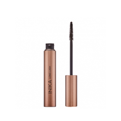 INIKA LONG LASH MASCARA | Pagarinoša skropstu tuša, 8 ml