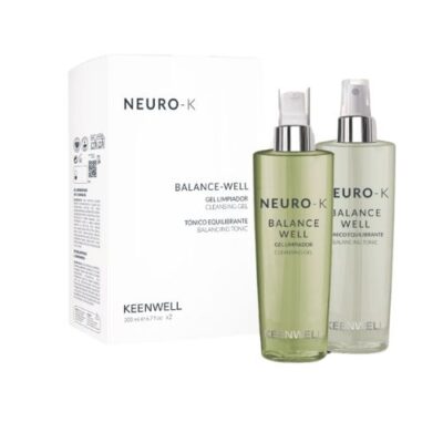KEENWELL NEURO-K BALANCE WELL (Cleansing gel 200 ml + Tonic 200 ml) | KEENWELL NEURO-K BALANCE WELL (Attīrošs gels 200 ml + Toniks 200 ml)